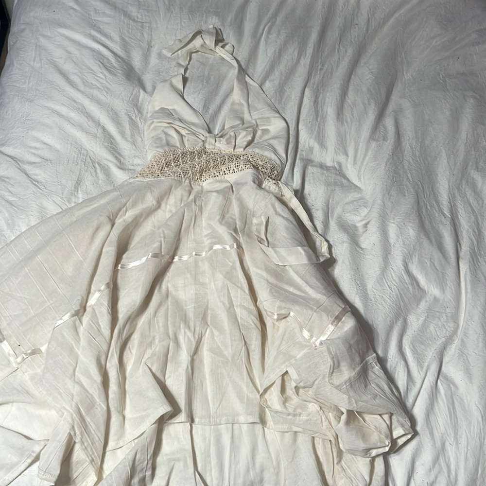 Tan dress